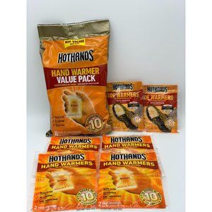 HotHands 14 pair Hand Warmers 2 pair Toe Warmers, NIP